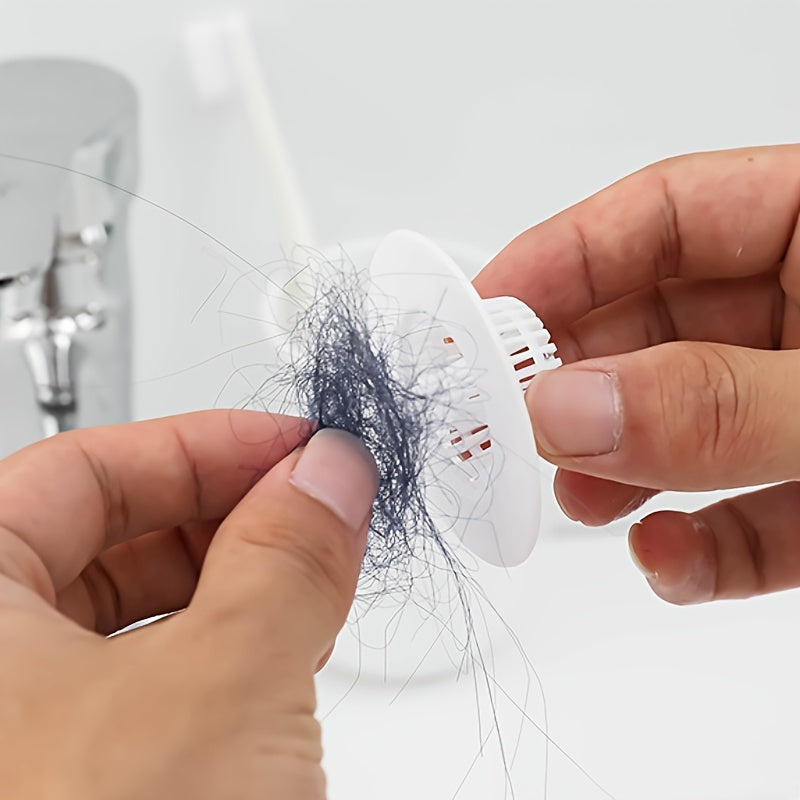 3pcs Bathroom Drain Hair Catcher Set for Sink & Bathtub – Easy Clean, Durable Mesh Strainers for Clog Prevention - Cozy Home