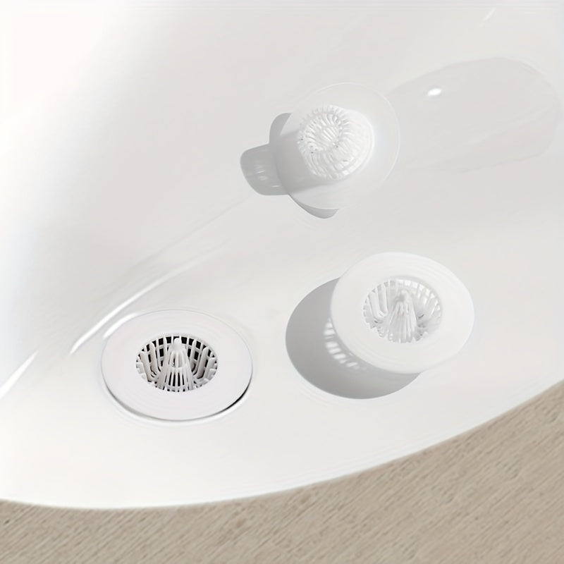 3pcs Bathroom Drain Hair Catcher Set for Sink & Bathtub – Easy Clean, Durable Mesh Strainers for Clog Prevention - Cozy Home