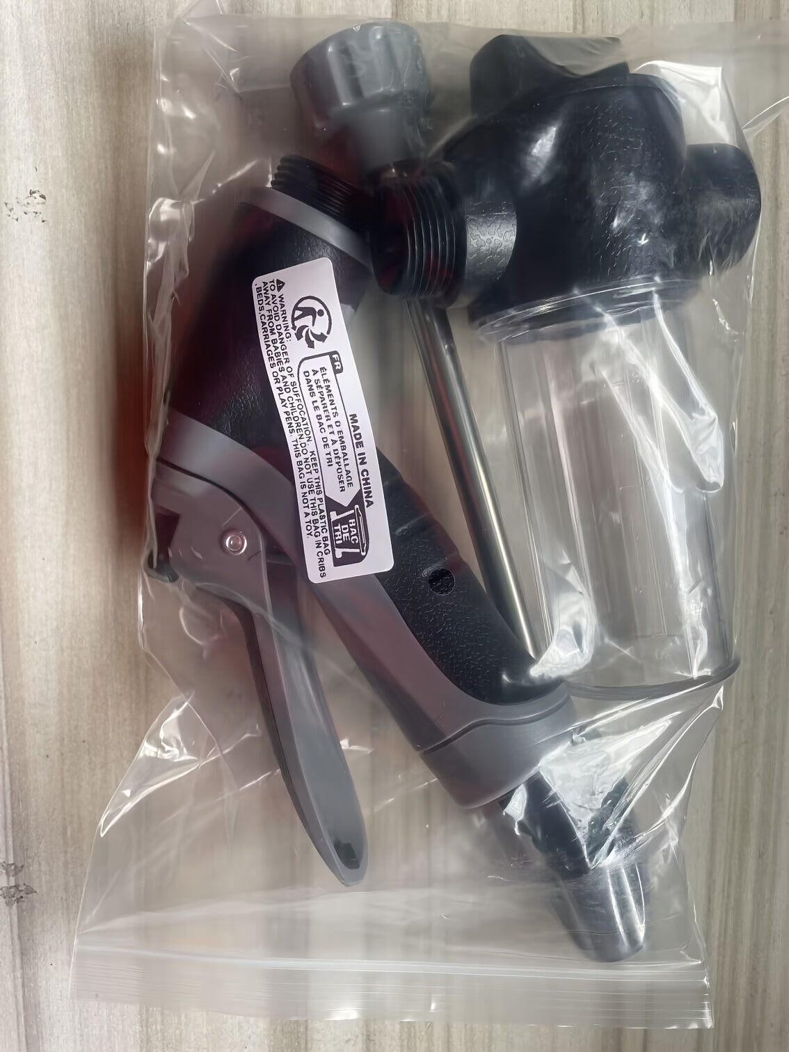 Heavy-Duty High-Pressure Water Gun with Long Handle - Powerful Spray nozzle for Car Washing, Garden, Vehicles, Home - Ergonomic Grip, Compatible with Hose Connectors - Ideal for Professionals & Home Use, Outdoor Cleaning, Ver