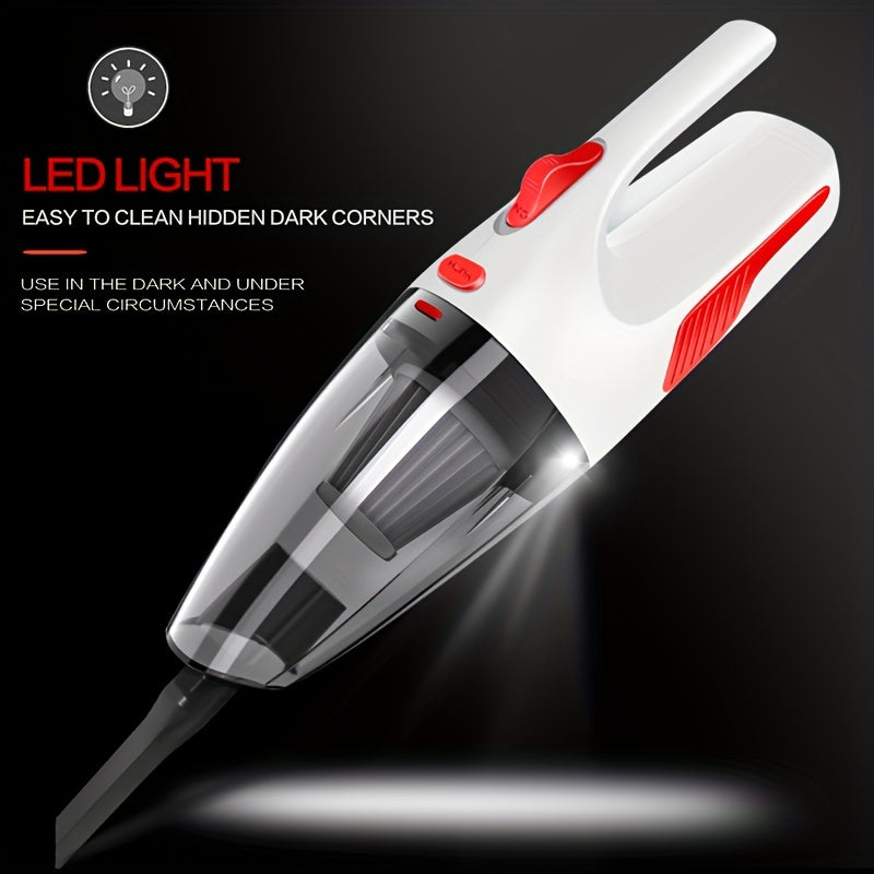 Mini Handheld High-Power Car VacuACum Cleaner for Interior Dust Removal and Maintenance, Car Vacuum Cleaner Powerful, Mini Portable Vacuum, Car Vacuum Cleaner, Dust Vacuum Cleaner, Handheld Car Vacuum, Auto Detailing, Vehicle M