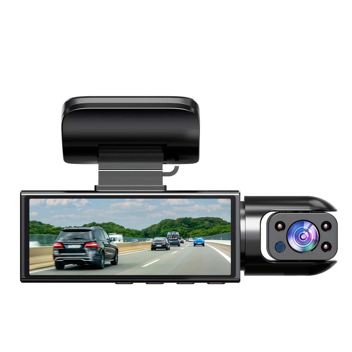 NTTAMHM Dual Camera Dash Cam with 3.16