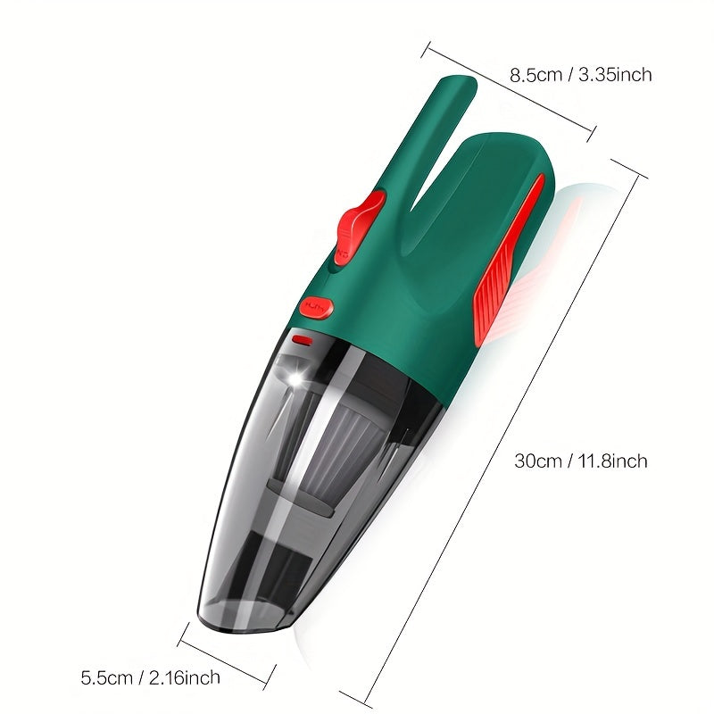 Mini Handheld High-Power Car VacuACum Cleaner for Interior Dust Removal and Maintenance, Car Vacuum Cleaner Powerful, Mini Portable Vacuum, Car Vacuum Cleaner, Dust Vacuum Cleaner, Handheld Car Vacuum, Auto Detailing, Vehicle M