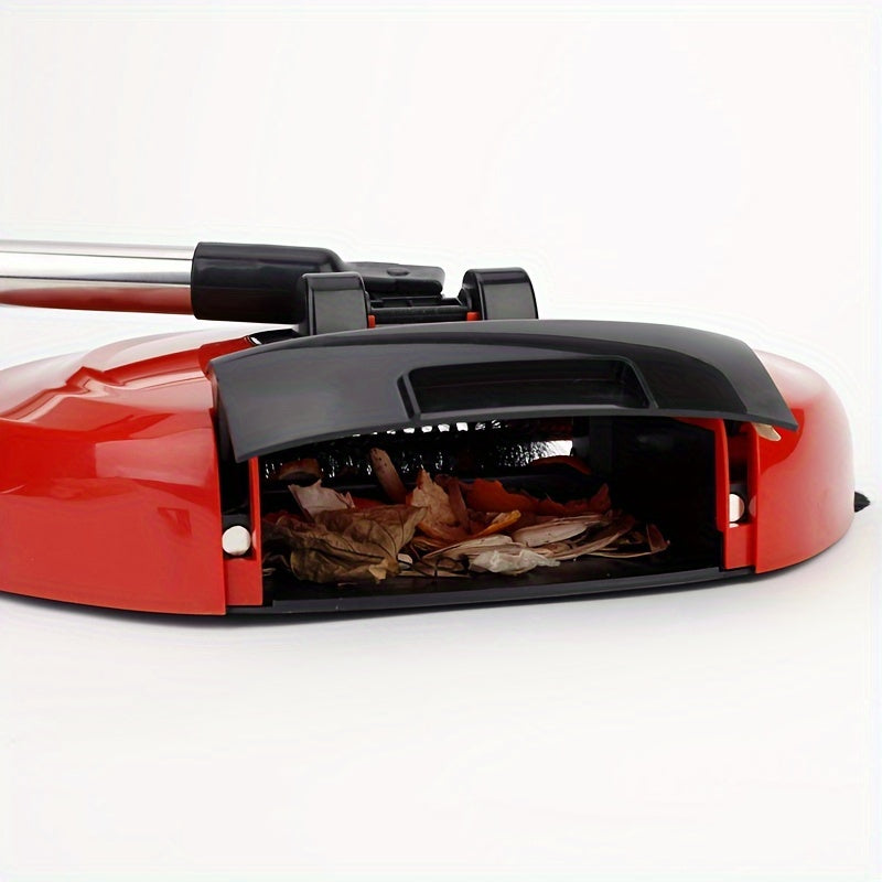 3-in-1 Cordless Push Broom Dustpan & Mop Combo - Lightweight Ergonomic Handle, Durable Plastic for Hardwood Floors & Tile - Space-Saving Multi-Functional Cleaning Tool for Home Use, Modern Aesthetic, Efficient Design - Cozy Home