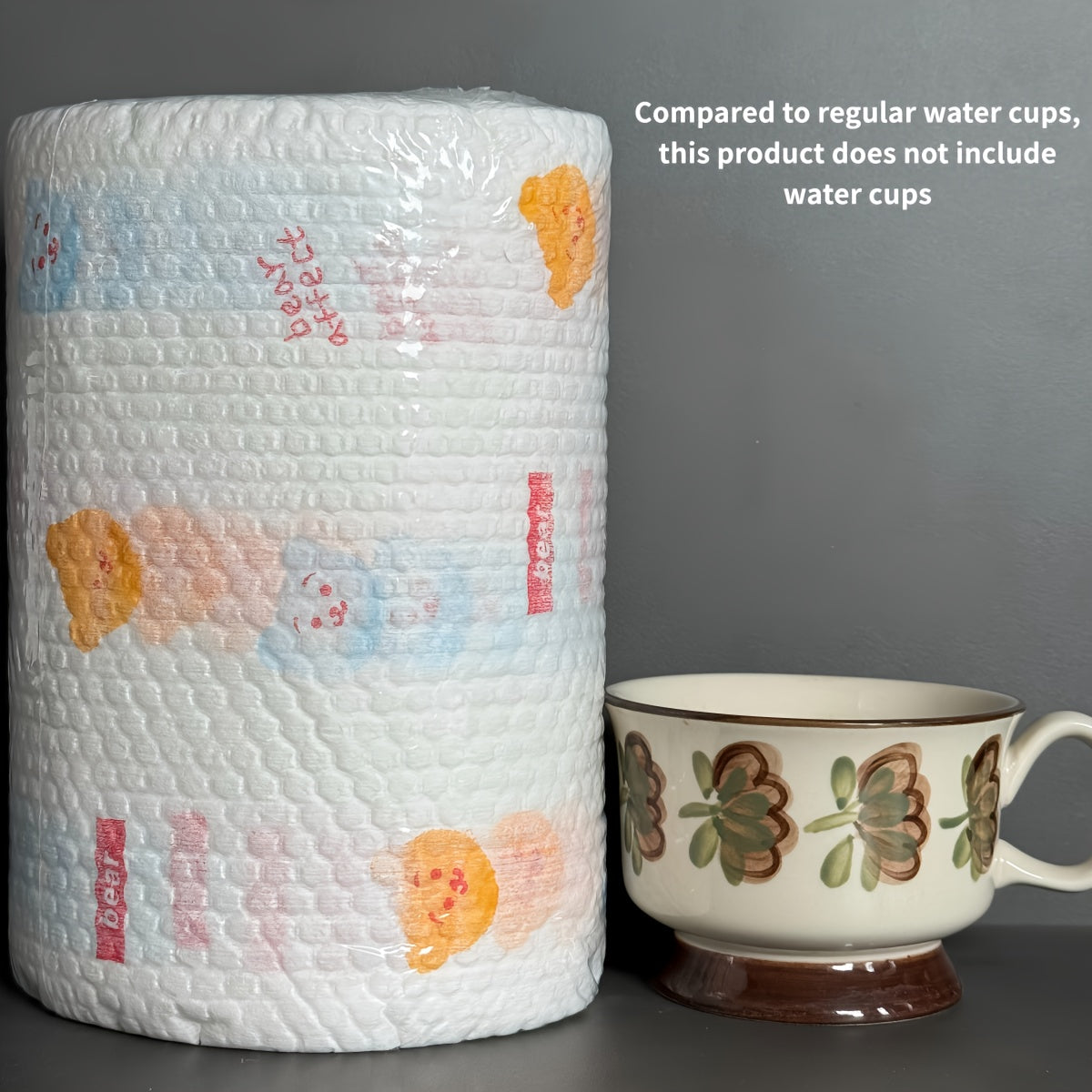 Efficient" 400-Sheet Roll of Disposable Kitchen Towels - Washable, Dry & Wet Use, Degreasing Cloths for Household Cleaning (Assorted Styles) lazy rag kitchen paper towels Kitchen tissues lazy cloth Cleaning supplies, Reusable