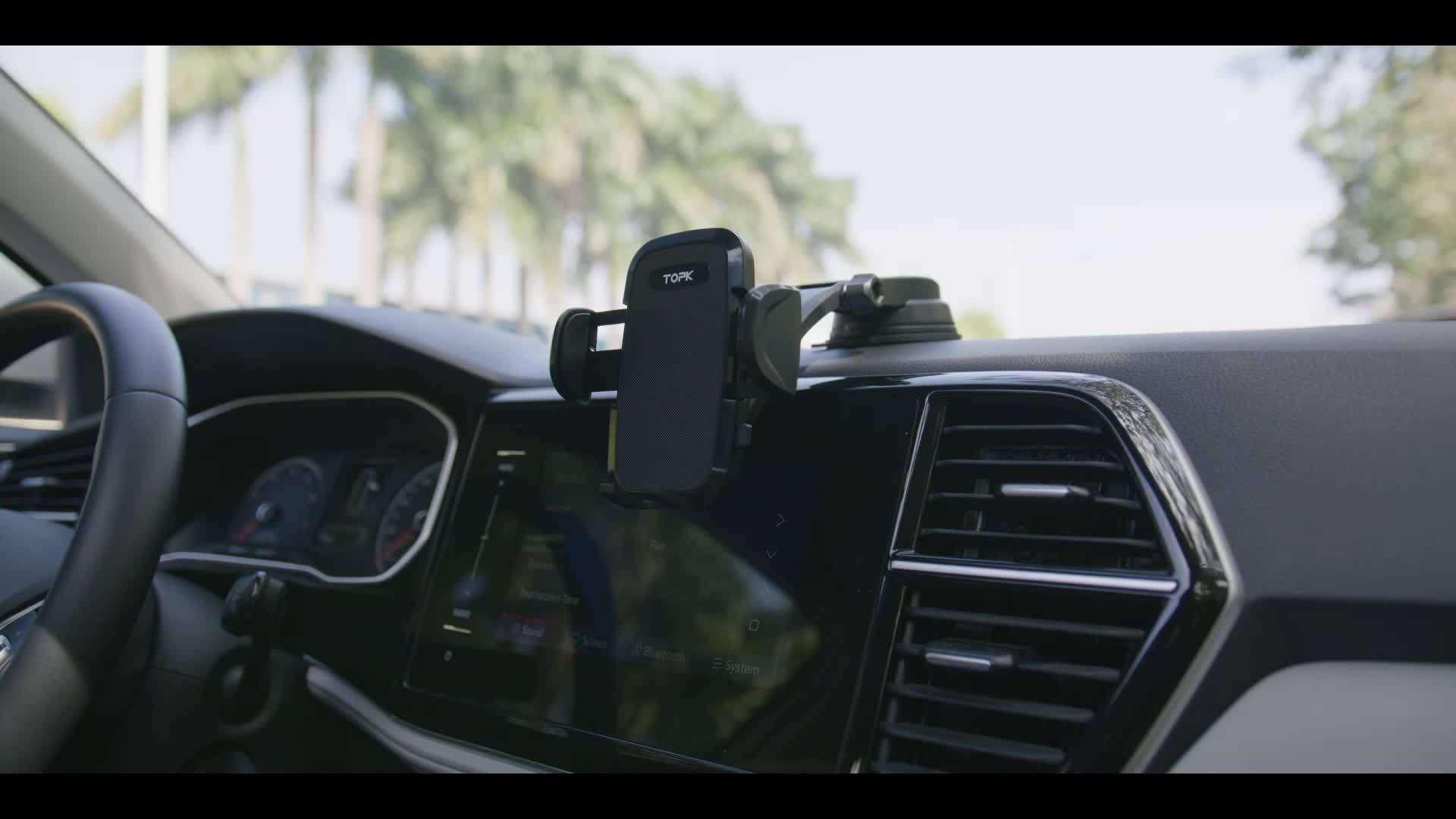 Handsfree Car Phone Holder Mount | Phone Holder for Car Dashboard | Compatible with iPhone Android - Cozy Home