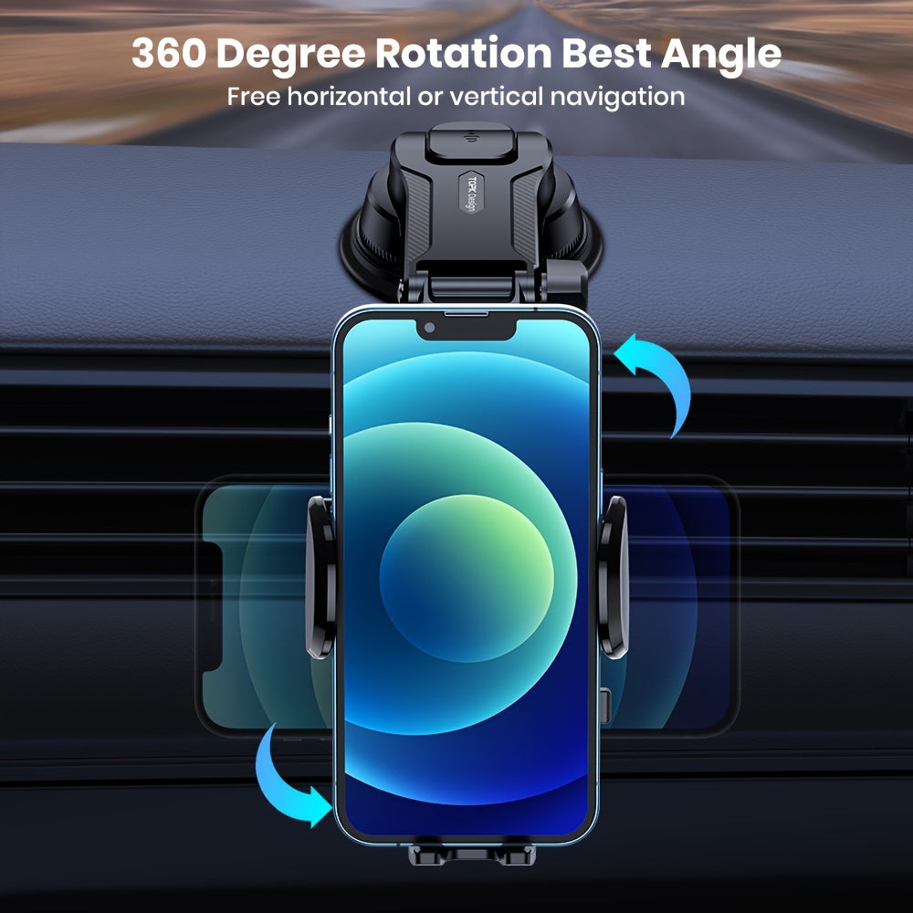 Handsfree Car Phone Holder Mount | Phone Holder for Car Dashboard | Compatible with iPhone Android - Cozy Home