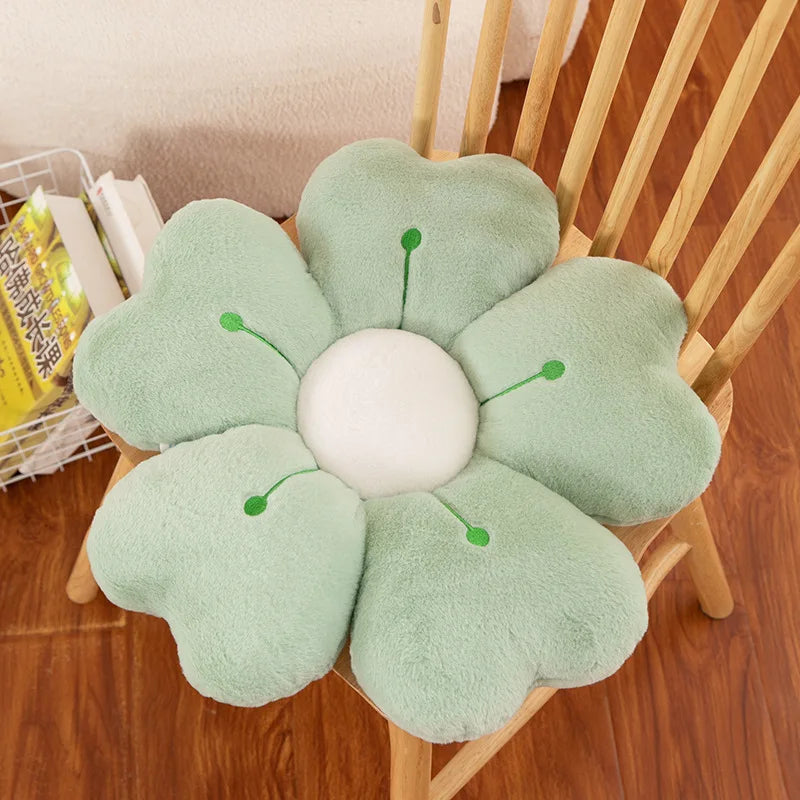 Sunflower Pillow, Daisy Seat Cushion, Flower Mat, Office Mat, Plush Toy Mat, Christmas Gift, Halloween, Thanksgiving Gift