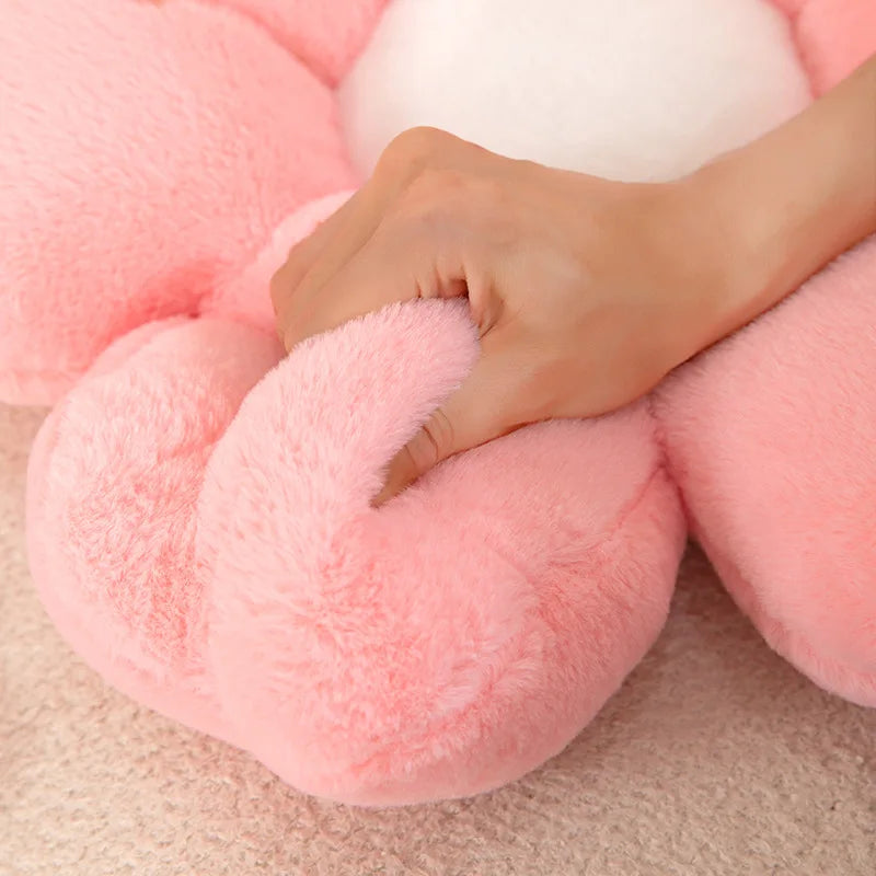 Sunflower Pillow, Daisy Seat Cushion, Flower Mat, Office Mat, Plush Toy Mat, Christmas Gift, Halloween, Thanksgiving Gift