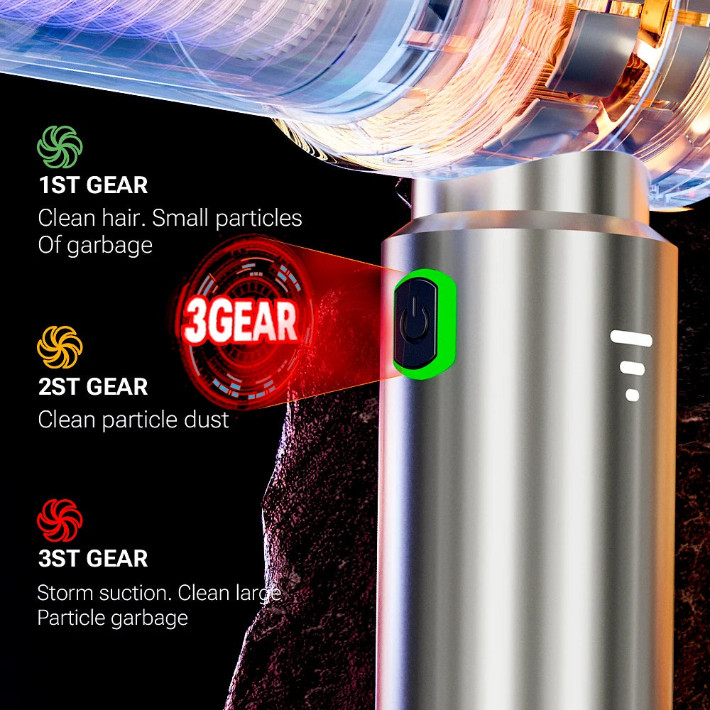 SZUK New Mini Car Vacuum Cleaner 985000Pa Wireless Vacuum Cleaner Powerful Suction Handheld Portable Vacuum Cleaner for car - Cozy Home