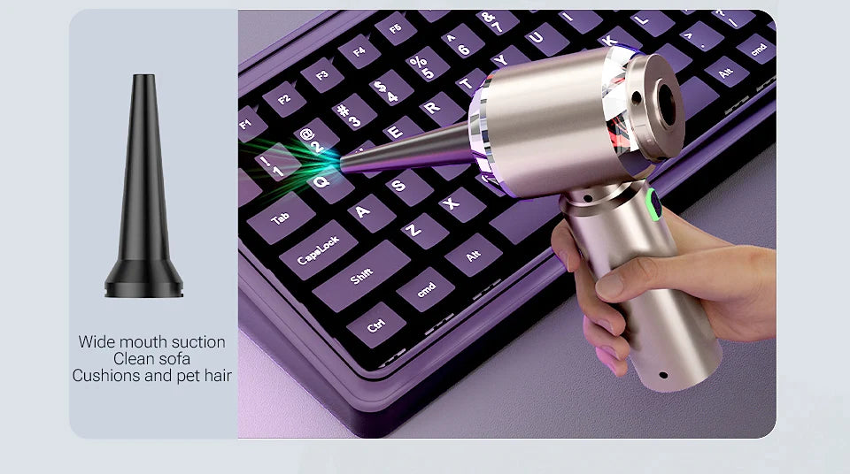 SZUK New Mini Car Vacuum Cleaner 985000Pa Wireless Vacuum Cleaner Powerful Suction Handheld Portable Vacuum Cleaner for car - Cozy Home