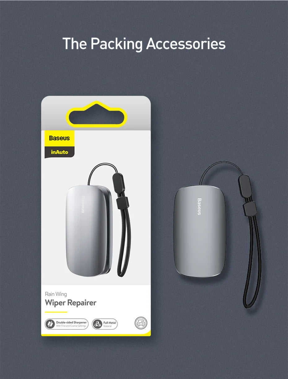 Baseus Car Wiper Blade Repair Universal Auto Windshield Wiper Refurbish Tool Car Windshield Wiper Blade Repair Kit Accessories