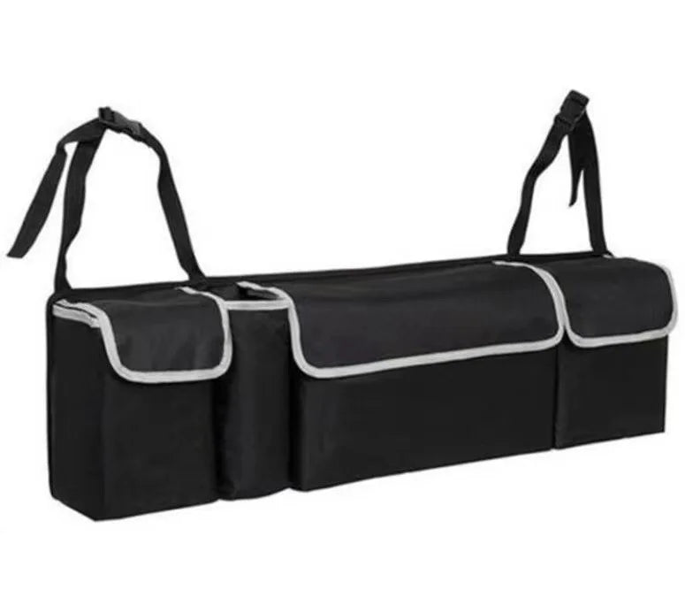 Versatile Oxford Cloth Car Trunk Storage Bag Rear Seat Back Hanging Vehicle Organizer Box for Automobile Interior