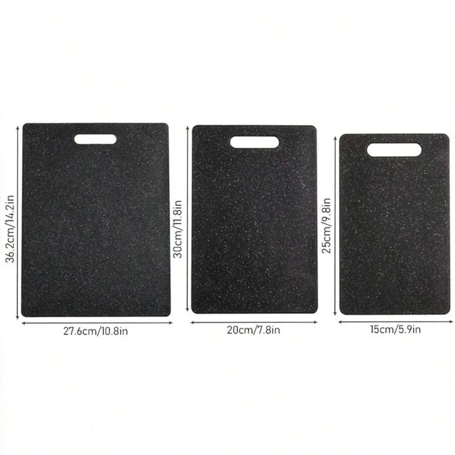 Marble Texture PP Cutting Board Antibacterial and Mildew Cutting Board Kitchen Vegetable Cutting Board Dishwasher Safe