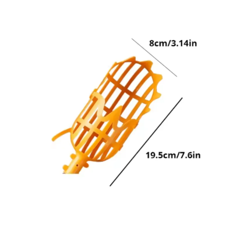 Farm Garden Picking DeviceGarden Tools Deep Basket Fruit Picker Head Convenient Fruit Catcher Apple Peach Picking