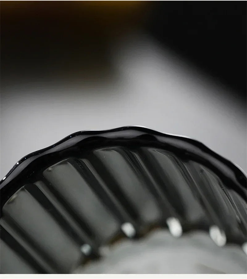 180ML Wood Handle Glass Espresso Measuring Cup Coffee Extraction Cup with scale High Temperature Resistance Milk Jug Measure Mug