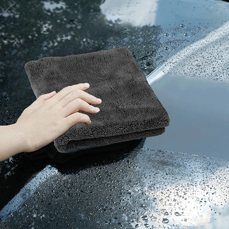 Microfiber Cleaning Towel 1/3/6/9pcs Micro Fiber Wash Towels Extra Soft for Car Home Cleaning Drying Cloth Car Wash Rags 40x40CM