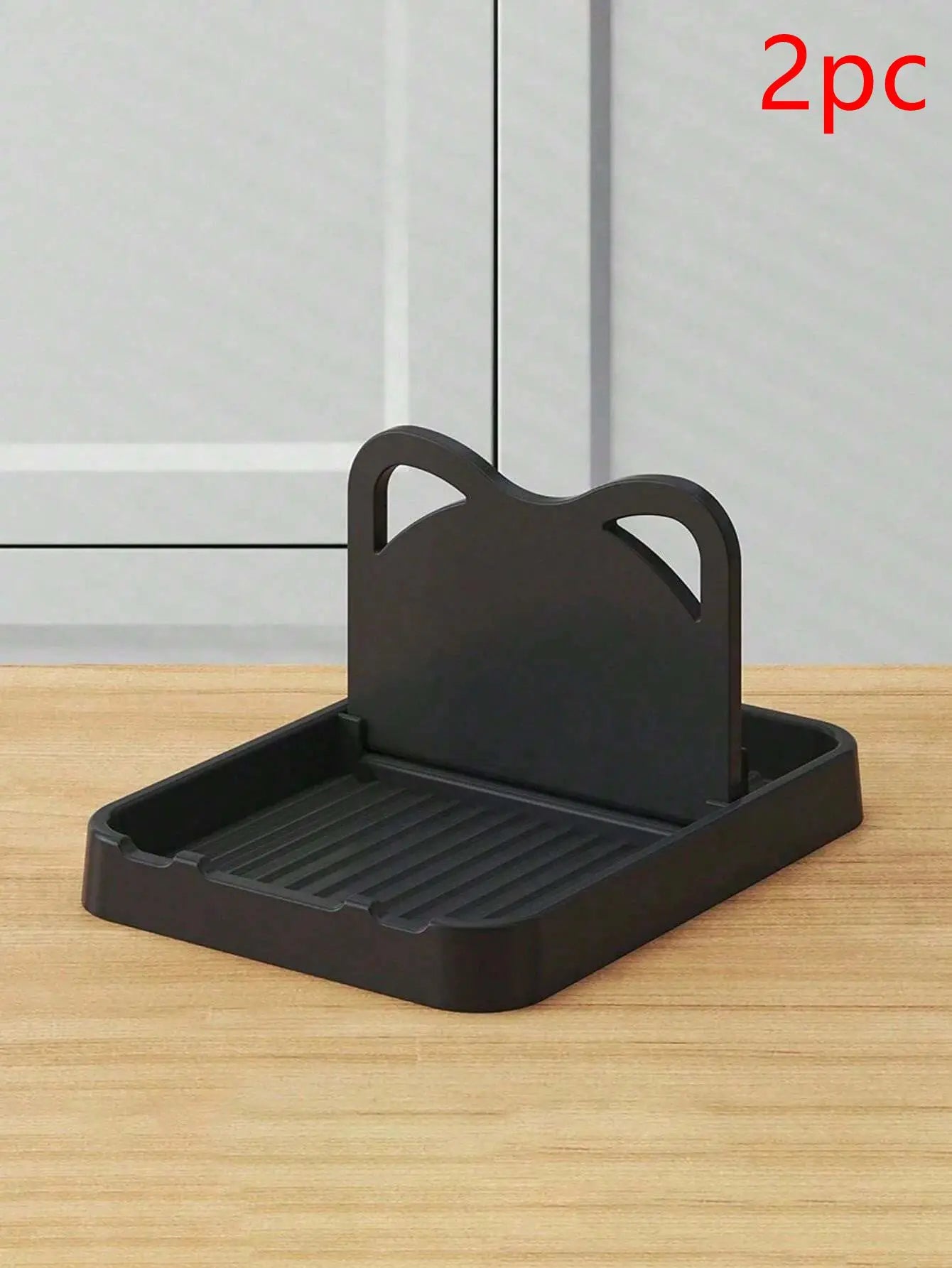 1/2pcs Multifunctional Pan Pot Lid Holder Stand Pan Pot Cover Rack Spoon Rest Pot Lid Spatula Spoon Storage Shelf Kitchen Tools