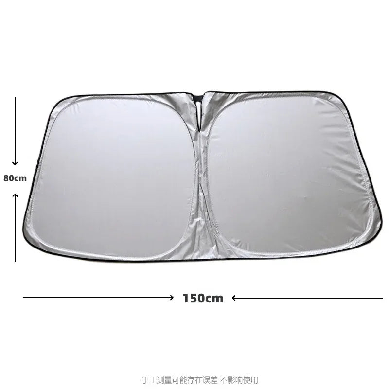 Car Window Sunshade Cover Sun Shade Windshield Visor Protector Windscreen Folding Auto UV Protection Curtain Styling Accessories