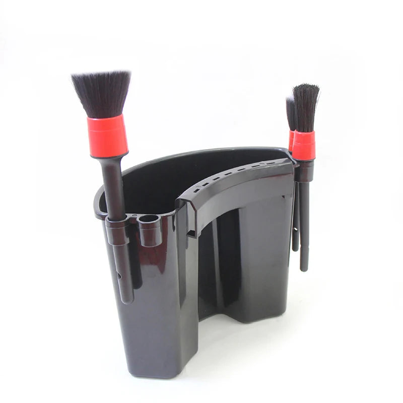 Universal Bucket Organizer Car Detailing Tools Towels Brushes Mitt Fast Easy Storage Kits External Hanging Barrel