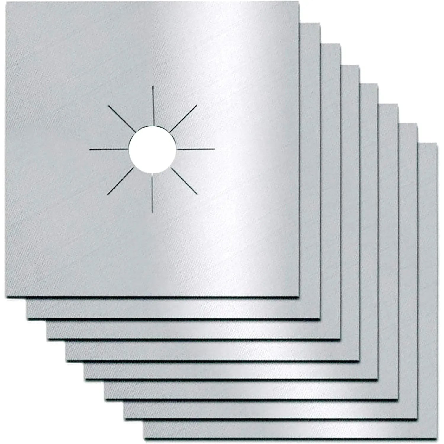 Gas Stove Burner Covers Square Heat-resistant Oil-proof Reusable Stove Protector Pads Non-Stick Stovetop Liner Kitchen Tools