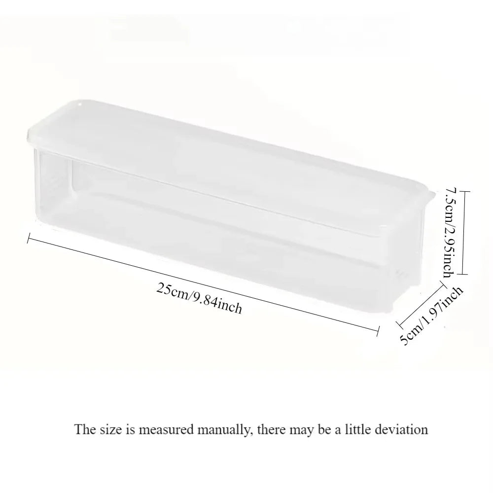 BestFood Storage Containers Plastic Food Containers with Removable Lids Stackable Portable Trays for Fruits, Vegetables and Meat