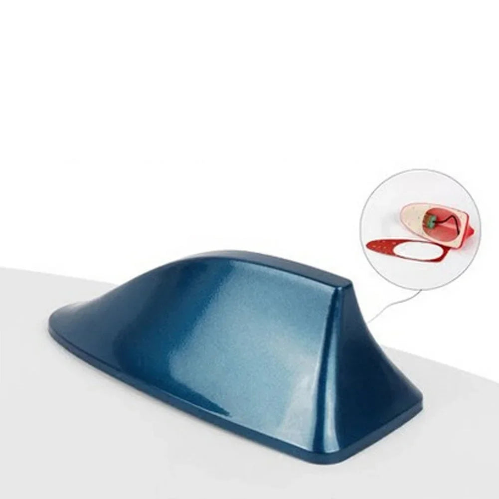 Car Radio Shark Fin Car Shark Antenna Radio FM Signal Design for All Automobiles Aerials Auto Exterior Styling Replacement Parts