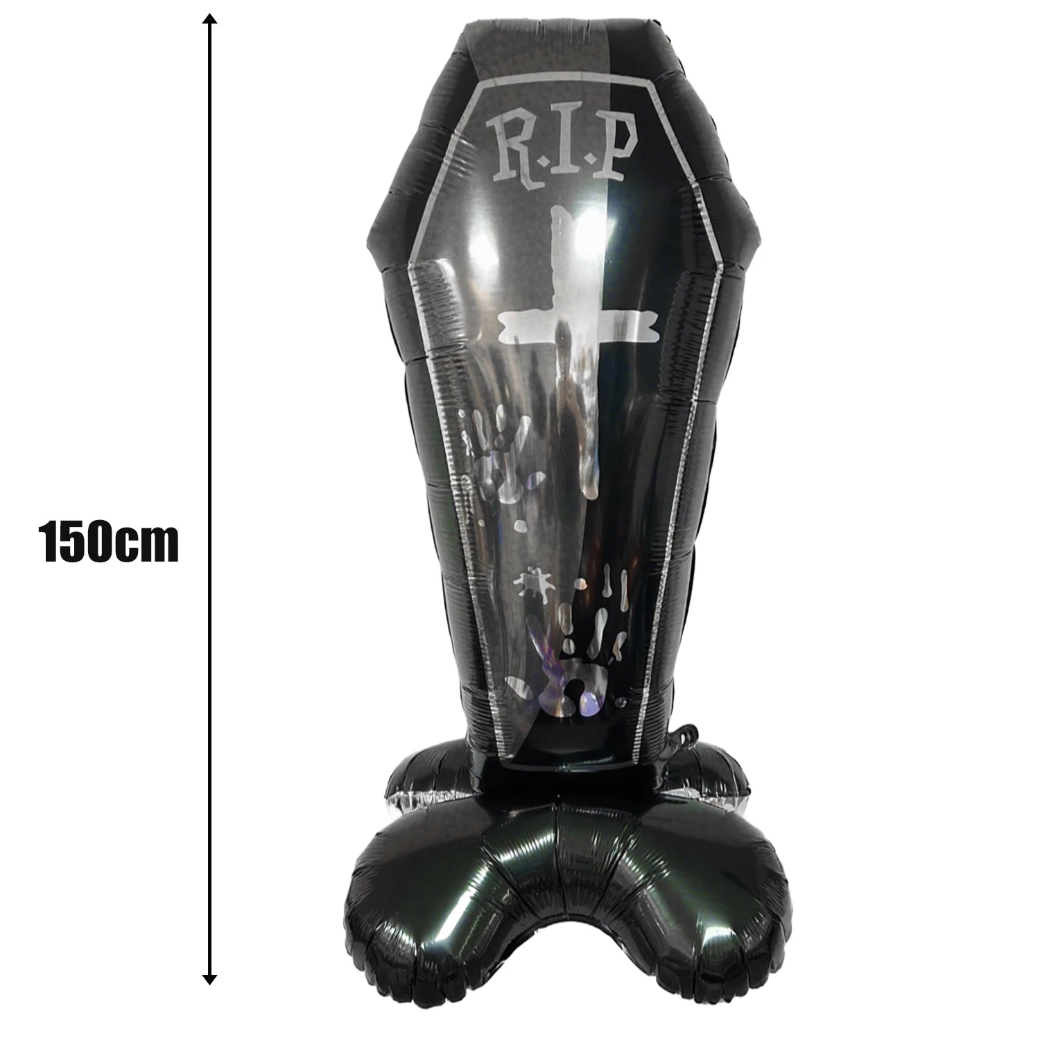 Halloween Balloon Giant Ghost Pumpkin Skull Castle Aluminum Film Standing Balloon for Halloween Party Yard Garden Scary Decor