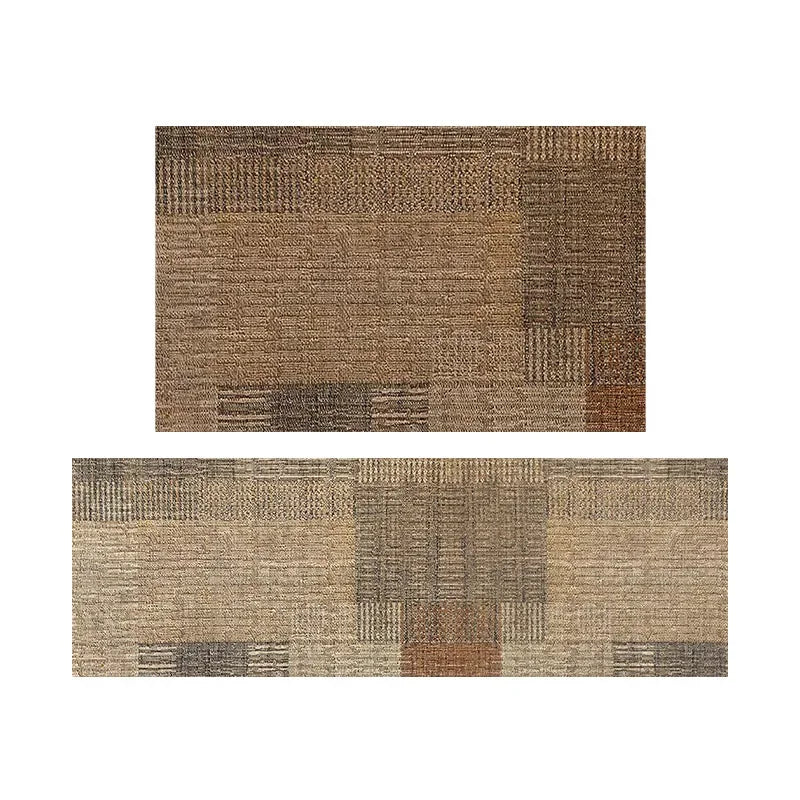 Japanese Kitchen Mat Long Rug Absorbs Water and Oil, Quick-drying, Non-slip Floor Mats, Anti-fall and Dirt-resistant Doormat