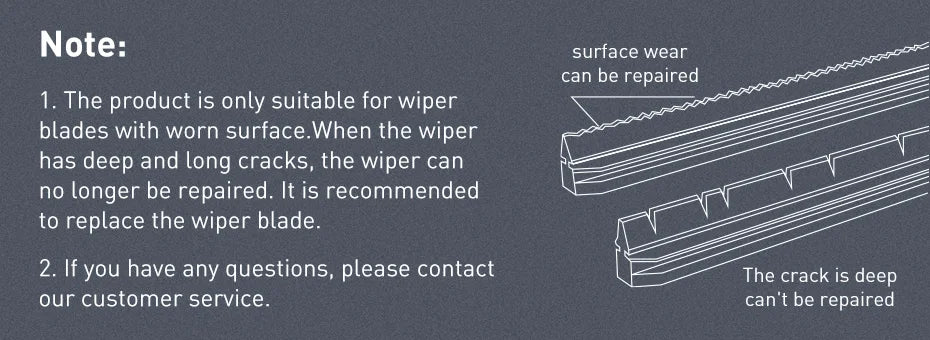 Baseus Car Wiper Blade Repair Universal Auto Windshield Wiper Refurbish Tool Car Windshield Wiper Blade Repair Kit Accessories