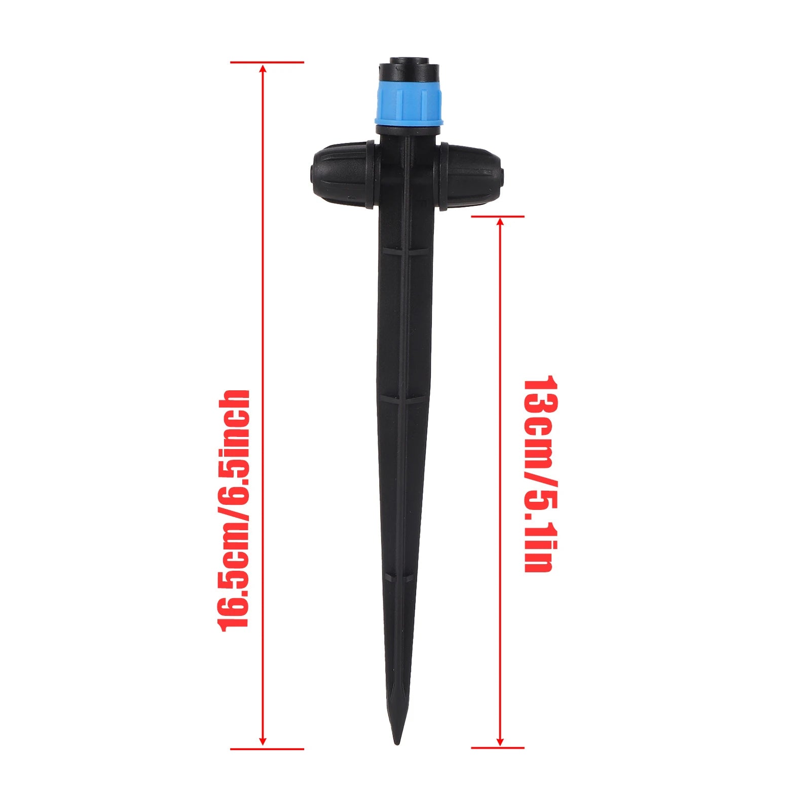 10/30Pcs Spiked Dripper Sprinkler 8 Hole Drop Emitter All Round Scattering Sprinkler Garden Flower Watering Irrigation Supplies