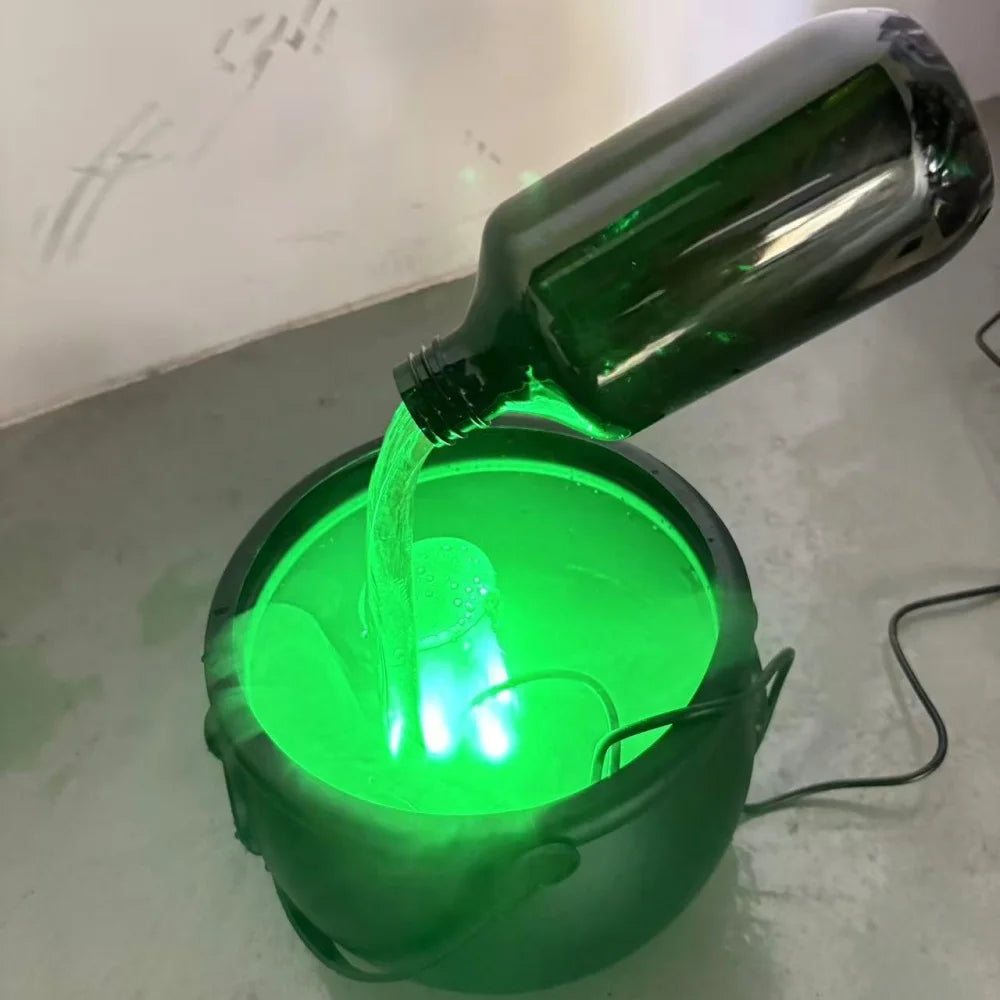 Halloween Magic Black Witch Bowl Float Bottle and Diffuser Horror House Decoration Hocus Pocus Party Scary Props Halloween Decor