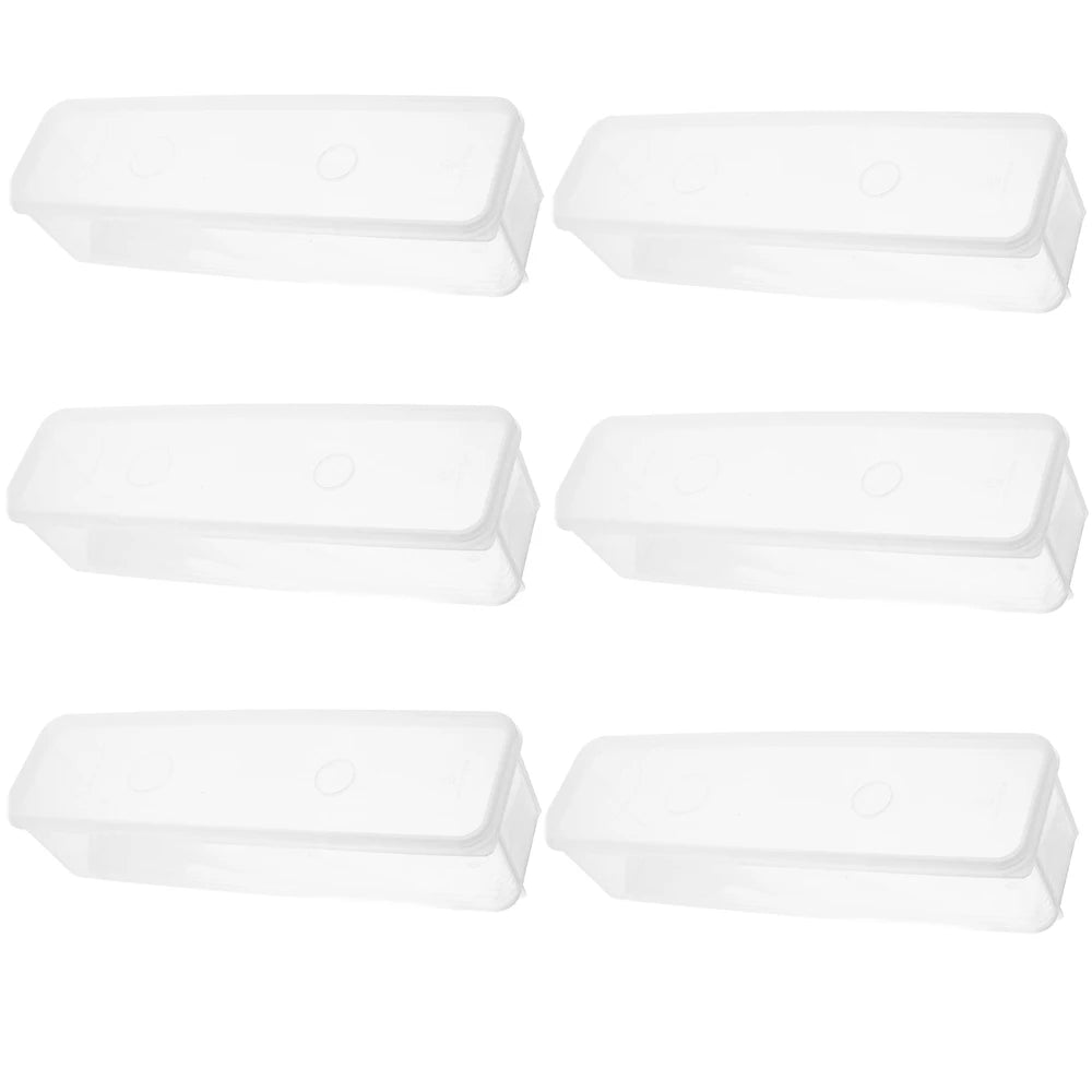 BestFood Storage Containers Plastic Food Containers with Removable Lids Stackable Portable Trays for Fruits, Vegetables and Meat