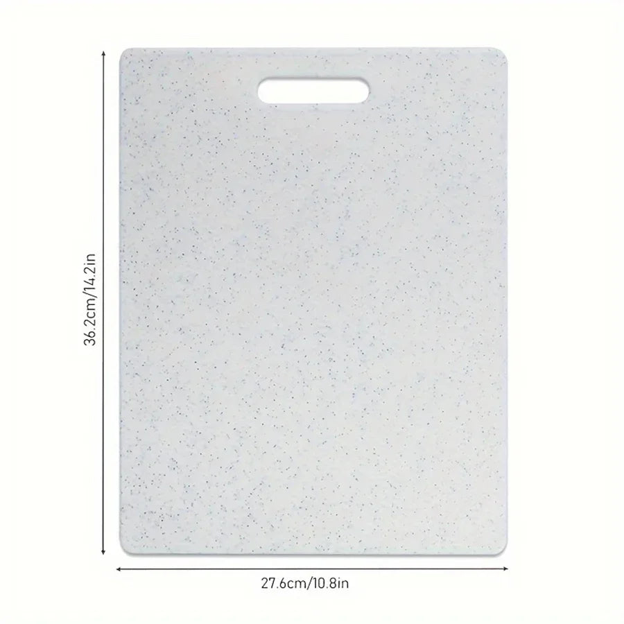 Marble Texture PP Cutting Board Antibacterial and Mildew Cutting Board Kitchen Vegetable Cutting Board Dishwasher Safe