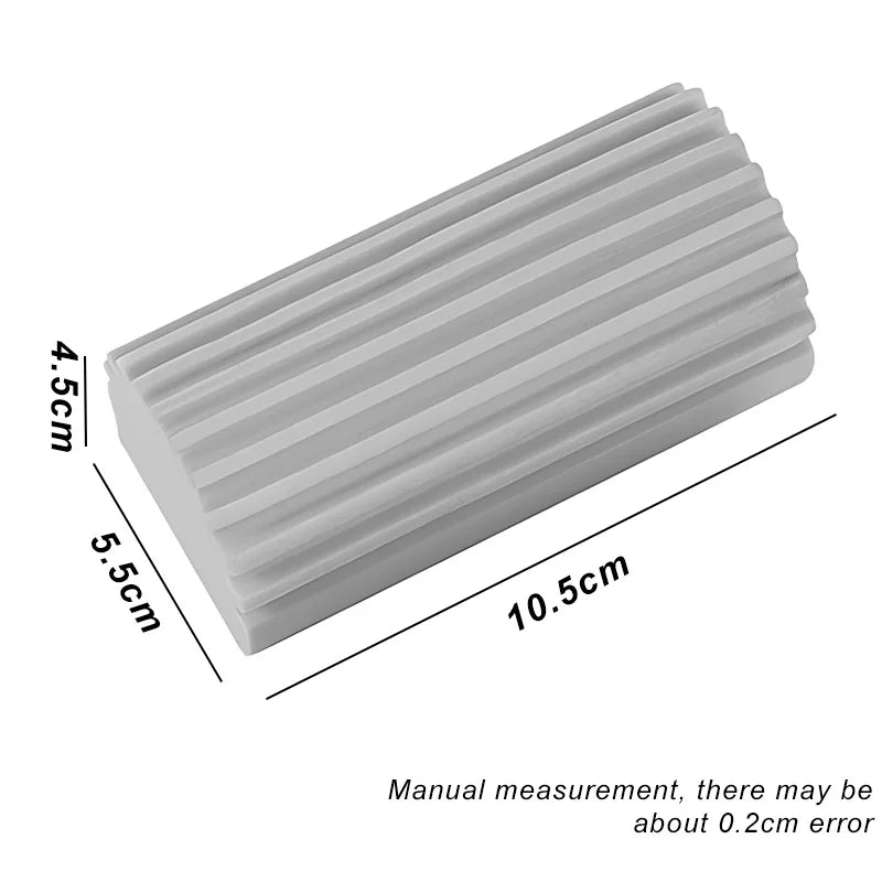 Magical Dust Cleaning Sponges Pva Sponge Damp Clean Duster For Cleaning Blinds Glass Baseboards Vents Railings Mirrors Window - Cozy Home