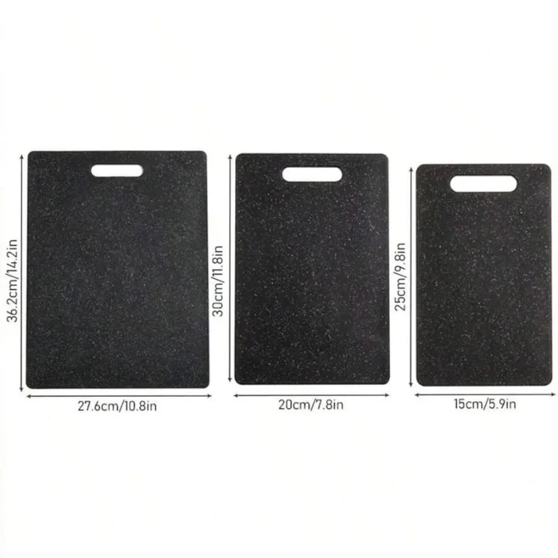 Marble Texture PP Cutting Board Antibacterial and Mildew Cutting Board Kitchen Vegetable Cutting Board Dishwasher Safe