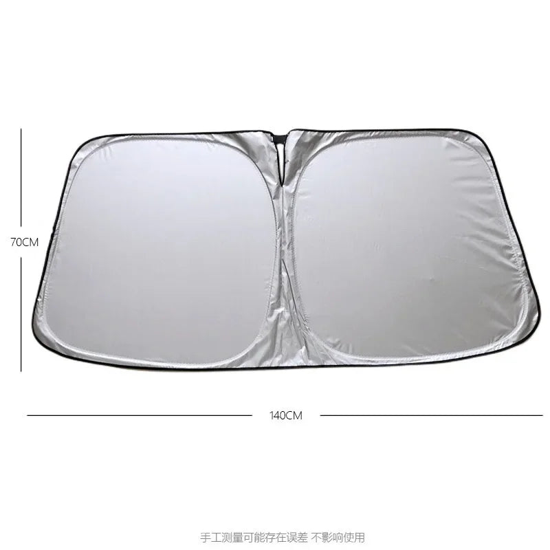 Car Window Sunshade Cover Sun Shade Windshield Visor Protector Windscreen Folding Auto UV Protection Curtain Styling Accessories