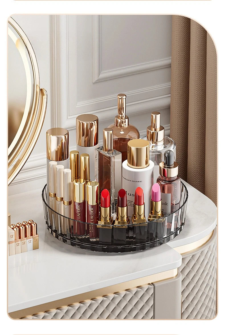 Rotating Circular Tray Countertop, Multi-purpose Storage Tray, Rotating Storage Rack, Kitchen Seasoning Rack, Desktop Storage