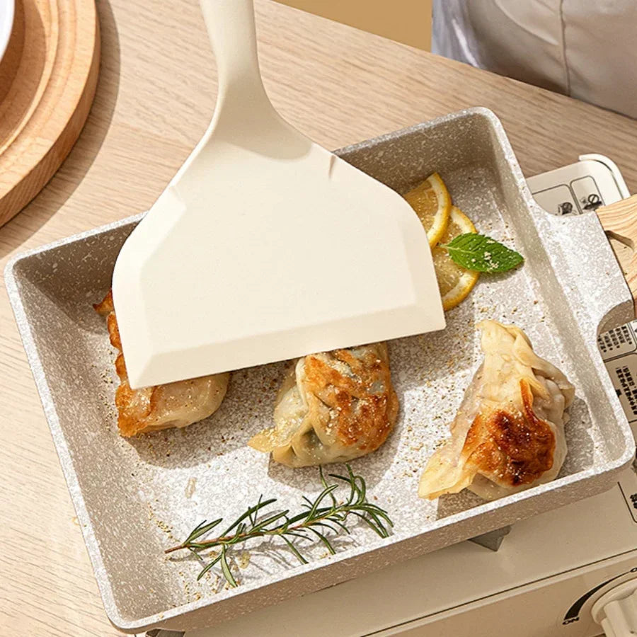 1pc silicone Heat resistant spatula household food grade non-stick Frying pan sushi steak fish pancake baking Scoop Kitchen Tool