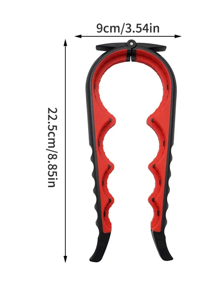 Can Opener Multi Functional Four In One Beverage Bottle Opener Cap Twister Four Position Can Opener Anti Slip Cap Twister