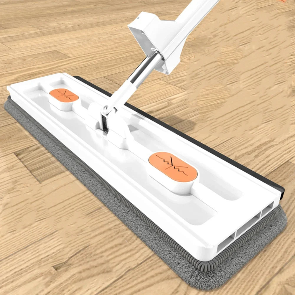 360°Rotating Flat Mop Self-contained Slide Floor Mop Microfiber Lazy No Hand-Washing Floor Floating Mop Household Cleaning Tools