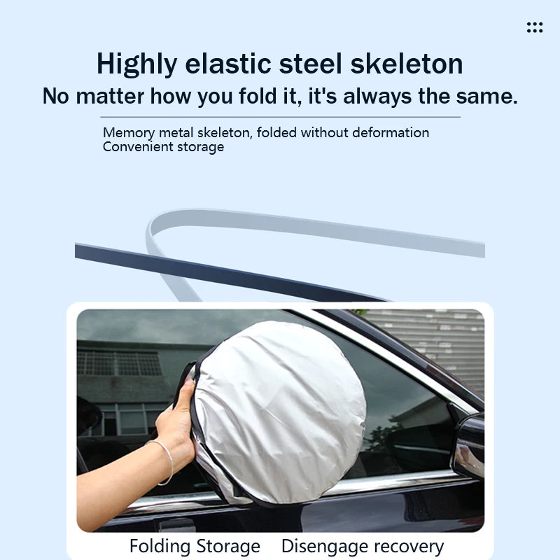 Car Sunshade UV reflection Windshield Umbrella Front Sun Shade Parasol Foldable Summer Protection Car Seat Heat Insulation