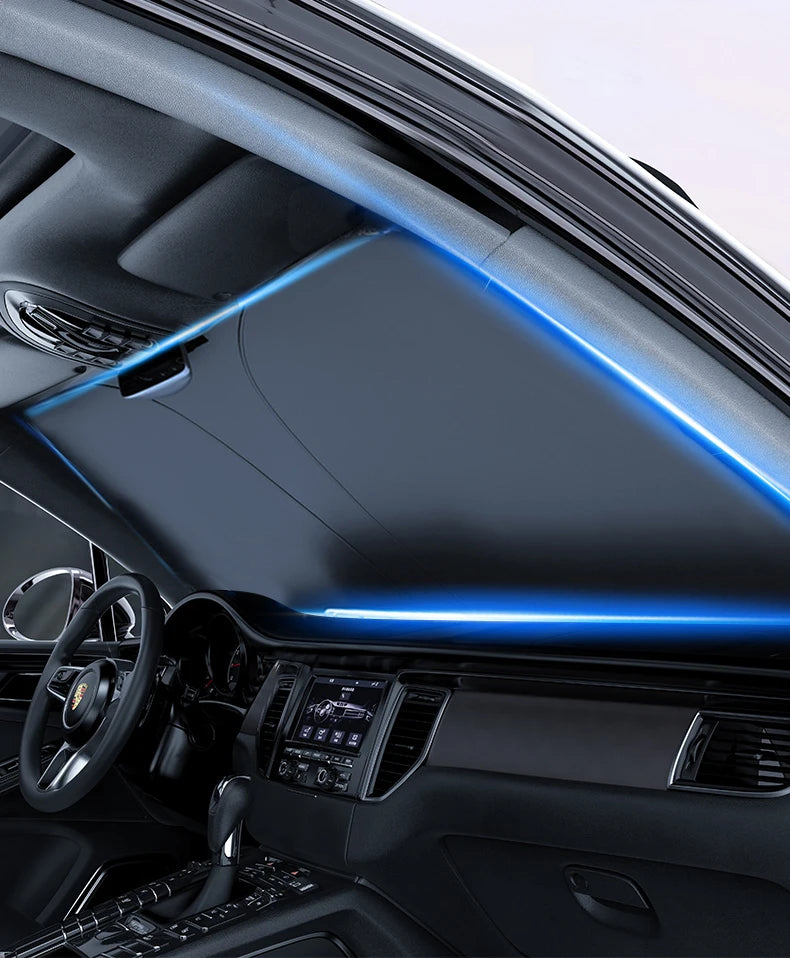 Car Sunshade UV reflection Windshield Umbrella Front Sun Shade Parasol Foldable Summer Protection Car Seat Heat Insulation