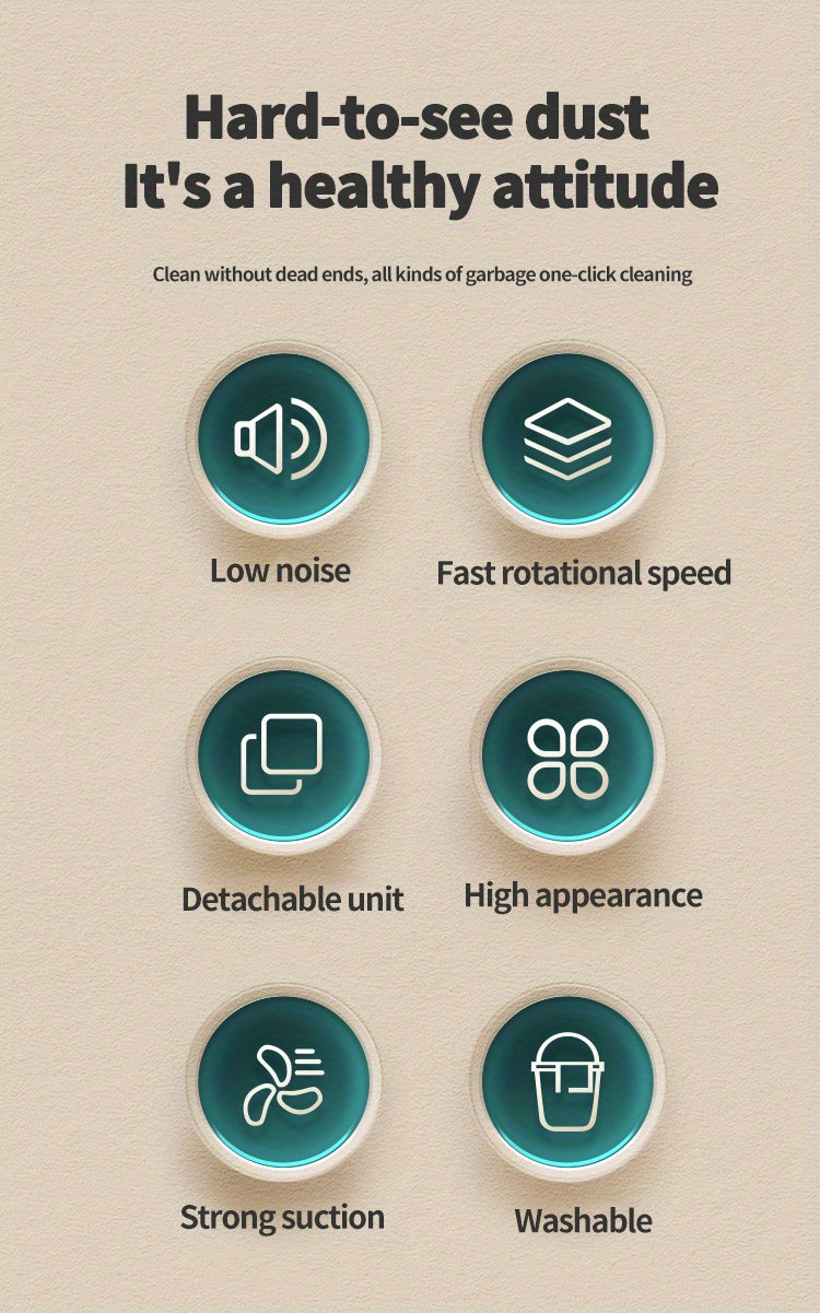 Car Vacuum Cleaner - Powerful 3Kpa Suction, Corded (3M), Lightweight Handheld Car Vacuum Cleaner, Single-Point Exhaust, Suitable for Cars, Trucks, Home - Lightweight And Portable, Without Battery