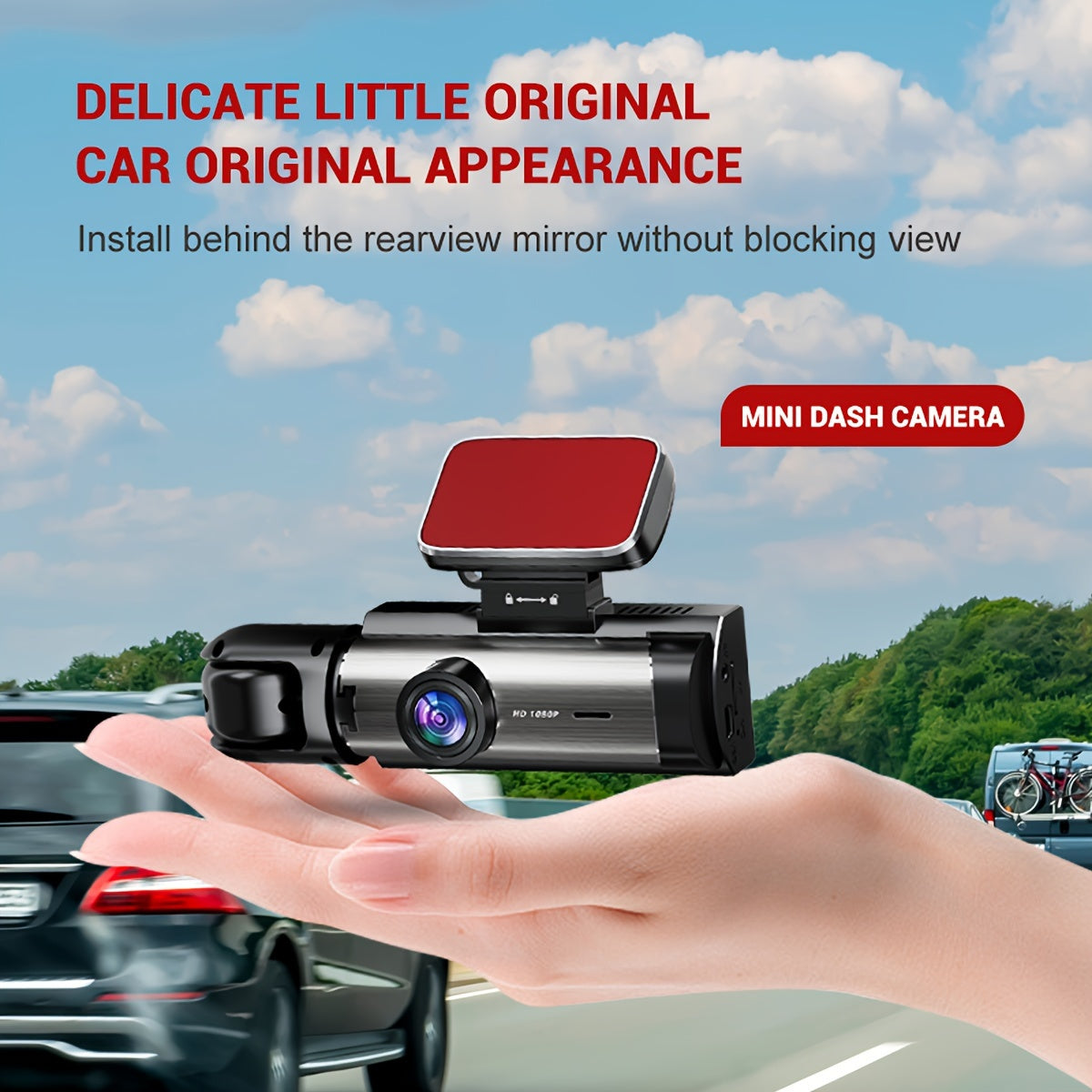 NTTAMHM Dual Camera Dash Cam with 3.16