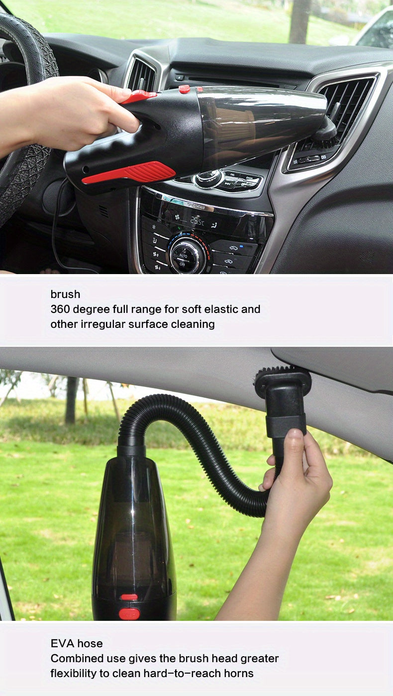 Mini Handheld High-Power Car VacuACum Cleaner for Interior Dust Removal and Maintenance, Car Vacuum Cleaner Powerful, Mini Portable Vacuum, Car Vacuum Cleaner, Dust Vacuum Cleaner, Handheld Car Vacuum, Auto Detailing, Vehicle M