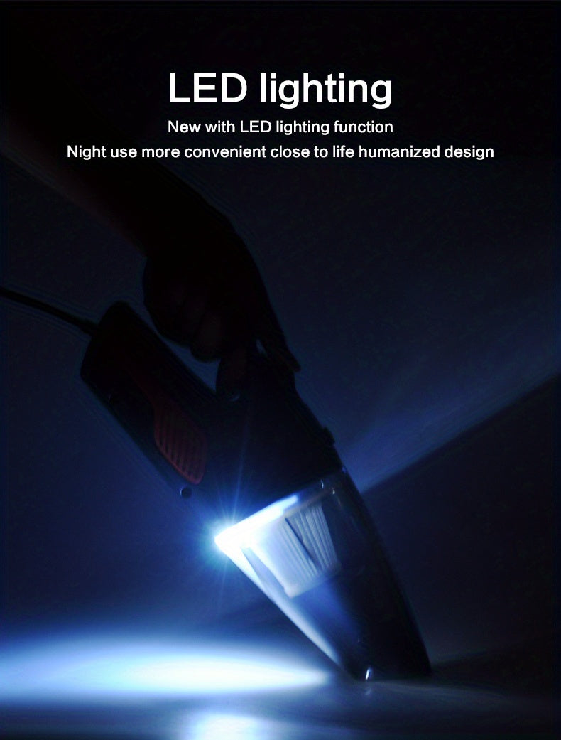 Mini Handheld High-Power Car VacuACum Cleaner for Interior Dust Removal and Maintenance, Car Vacuum Cleaner Powerful, Mini Portable Vacuum, Car Vacuum Cleaner, Dust Vacuum Cleaner, Handheld Car Vacuum, Auto Detailing, Vehicle M