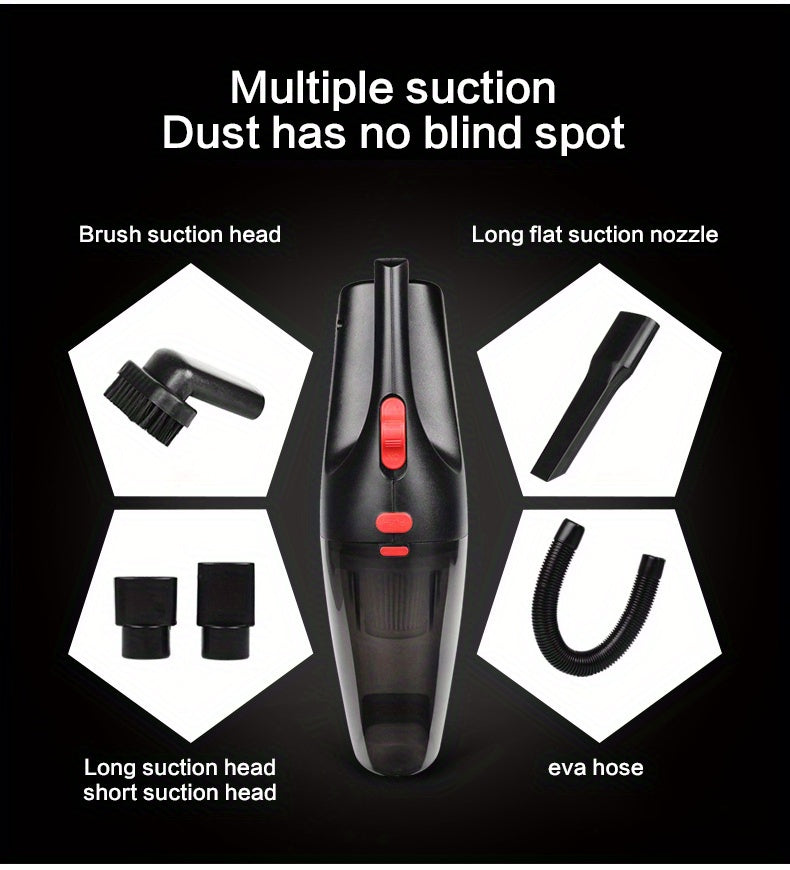 Mini Handheld High-Power Car VacuACum Cleaner for Interior Dust Removal and Maintenance, Car Vacuum Cleaner Powerful, Mini Portable Vacuum, Car Vacuum Cleaner, Dust Vacuum Cleaner, Handheld Car Vacuum, Auto Detailing, Vehicle M